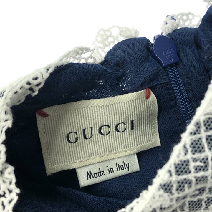 楽天市場】GUCCI グッチ パールボタンベロアワンピース サイズ:4  