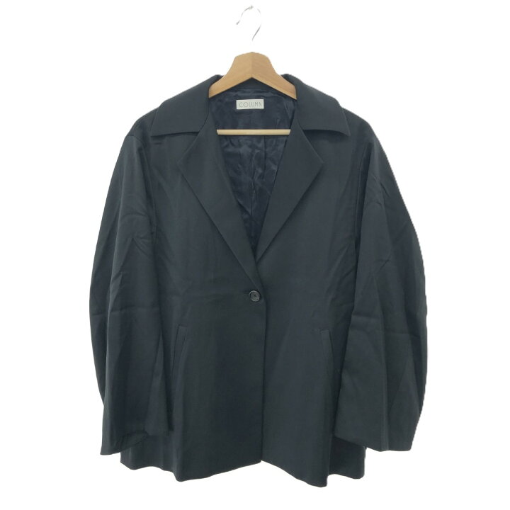楽天市場】COLUMN コラム ジャケットコート サイズ:36 ブラック  