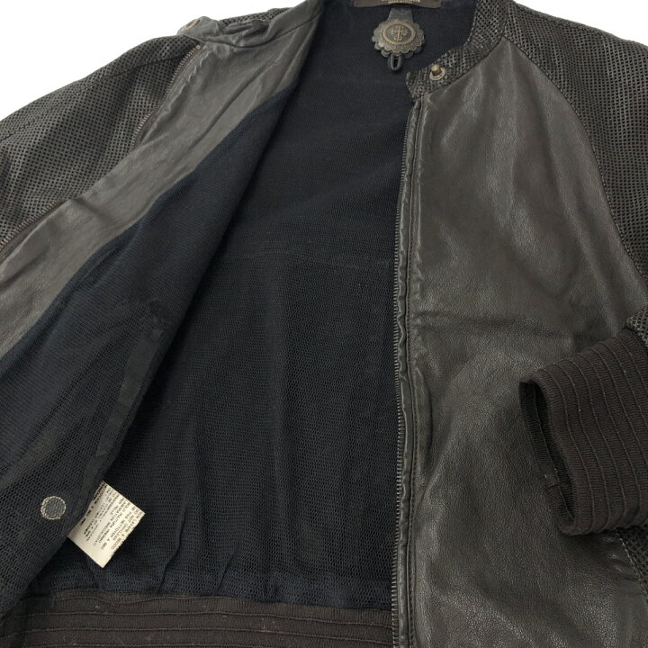 楽天市場】SANTACROCE サンタクローチェ ライダースジャケット サイズ 