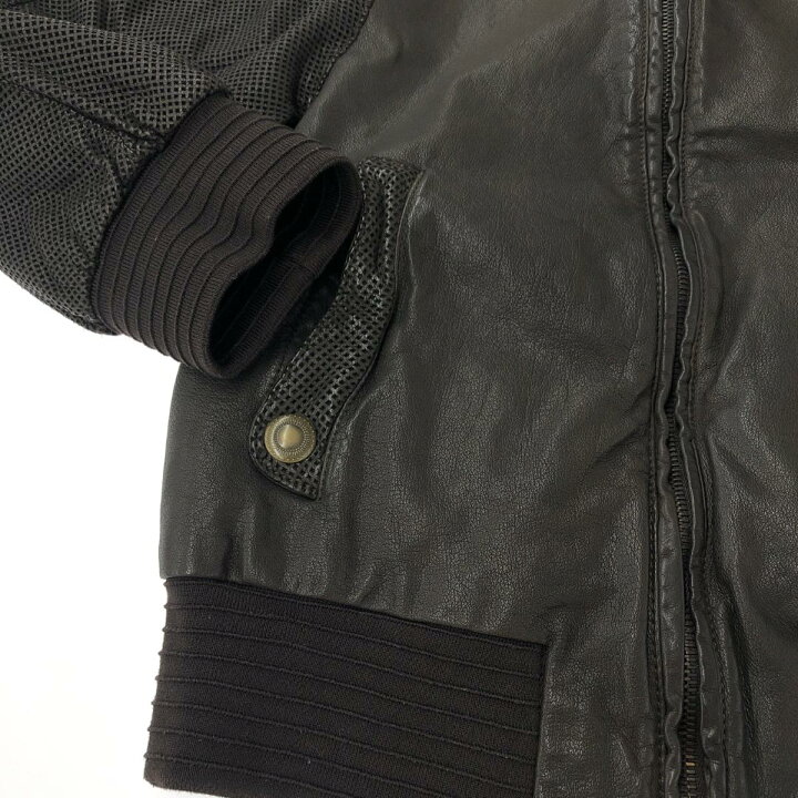 楽天市場】SANTACROCE サンタクローチェ ライダースジャケット サイズ 