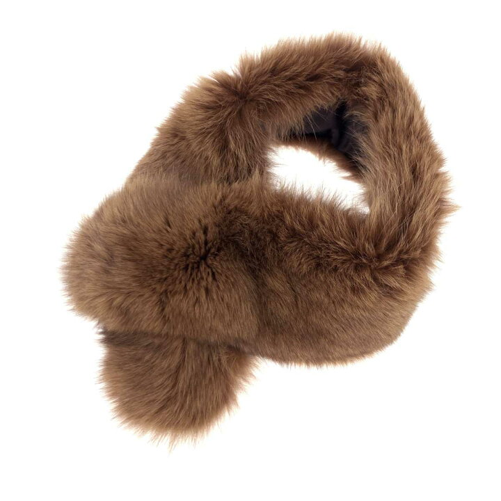 楽天市場】FOX FUR フォックスファー ティペット(中) 良好 ブラウン 
