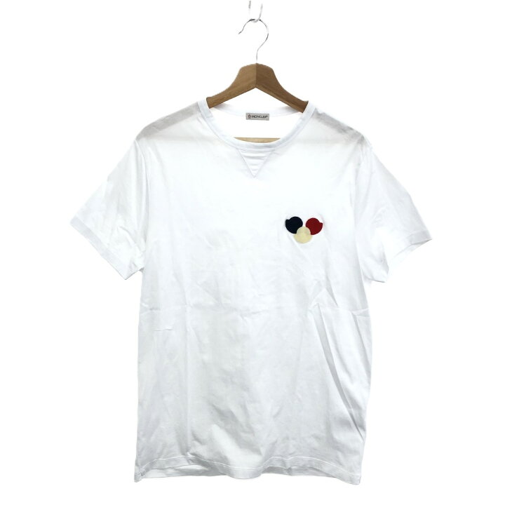 楽天市場】MONCLER モンクレール 半袖カットソー Tシャツ サイズ:XL  