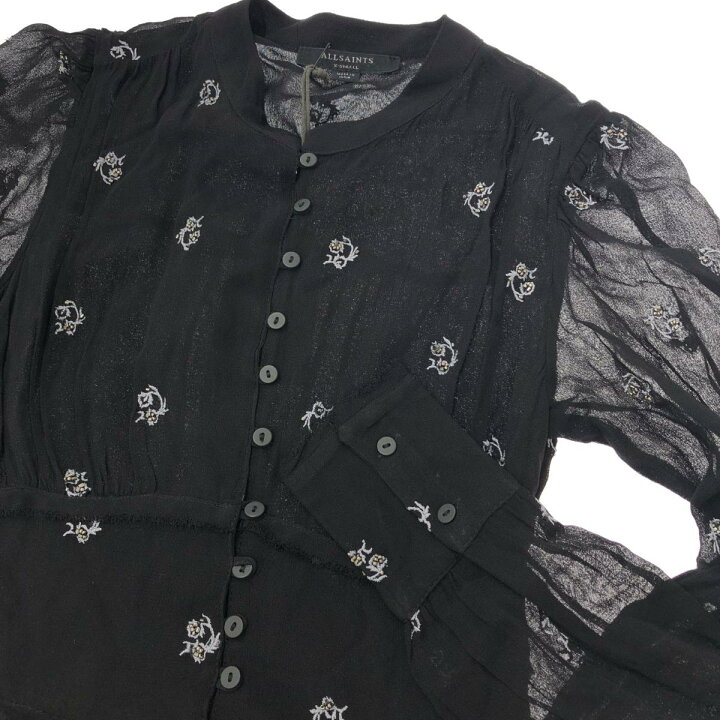 楽天市場】ALL SAINTS オールセインツ 長袖ワンピース 未使用品 サイズ 