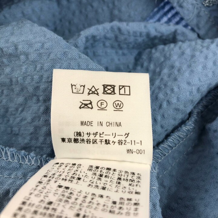 楽天市場】RON HERMAN ロンハーマン 長袖ワンピース サイズ:S ブルー  