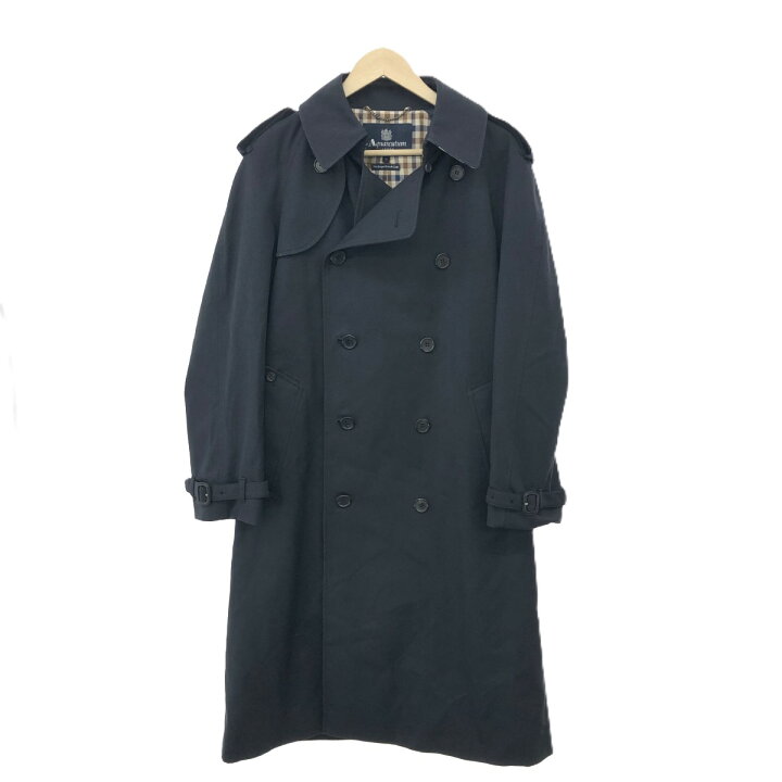 楽天市場】Aquascutum アクアスキュータム トレンチコート サイズ:36 