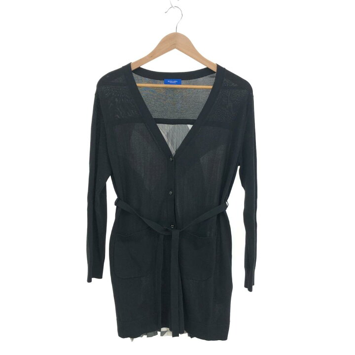 BLUE LABEL CRESTBRIDGE」 カーディガン 38 ブラック レディース 楽天 