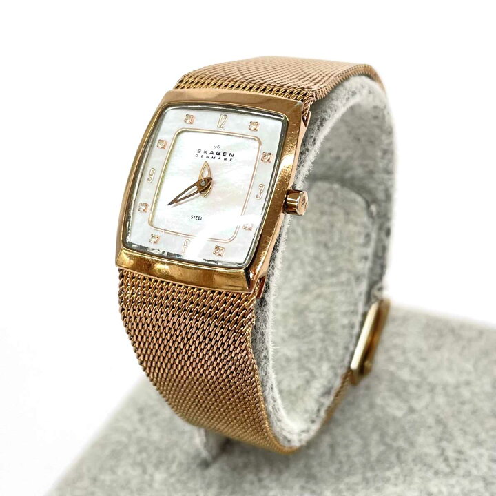楽天市場】Skagen スカーゲン 腕時計 クォーツ 380XSRR1 ローズ 