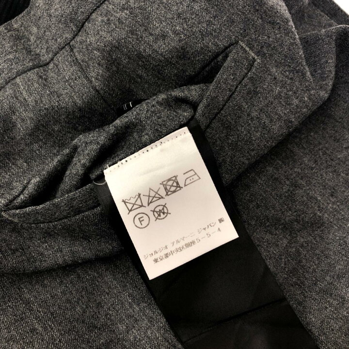 楽天市場】GIORGIO ARMANI ジョルジオアルマーニ スラックスパンツ 
