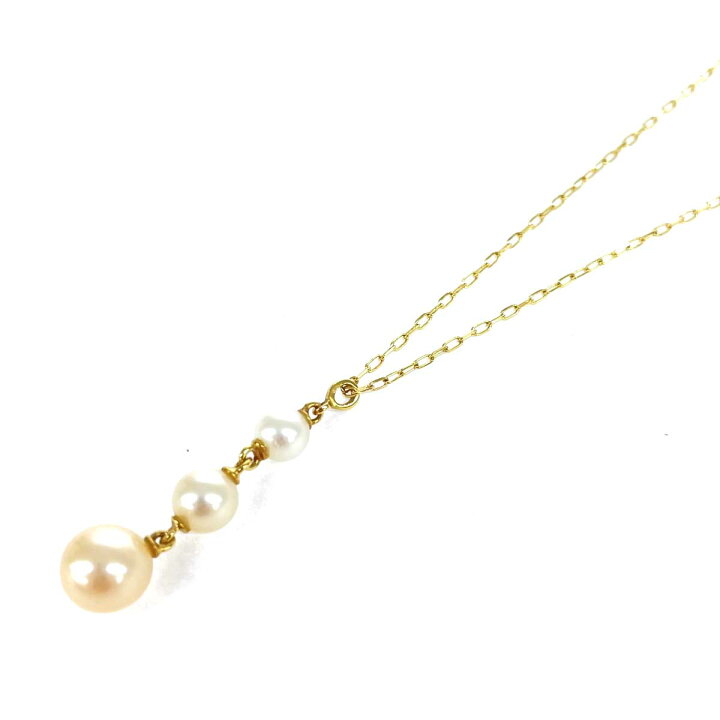 楽天市場】MIKIMOTO ミキモト PERLITA K18ネックレス 美品 