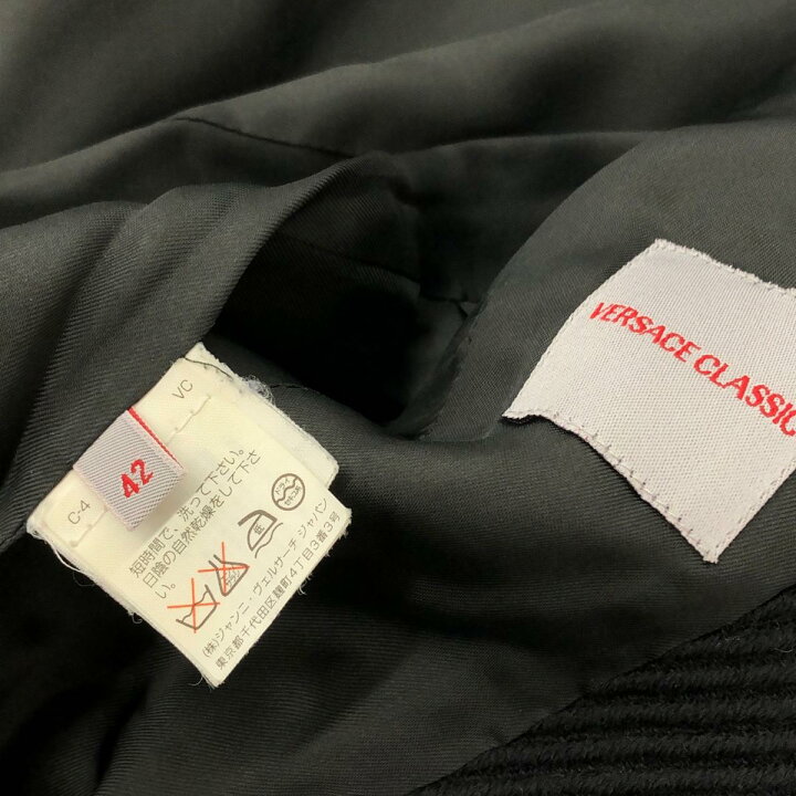 楽天市場】VERSACE CLASSIC ヴェルサーチクラシック ロングコート  