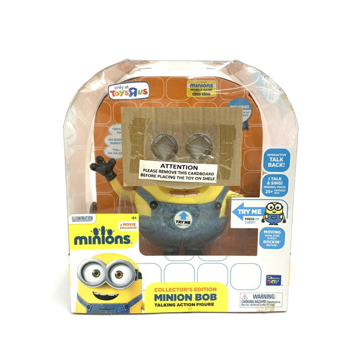 楽天市場】Minions ミニオン BOB ボブ アクションフィギュア 