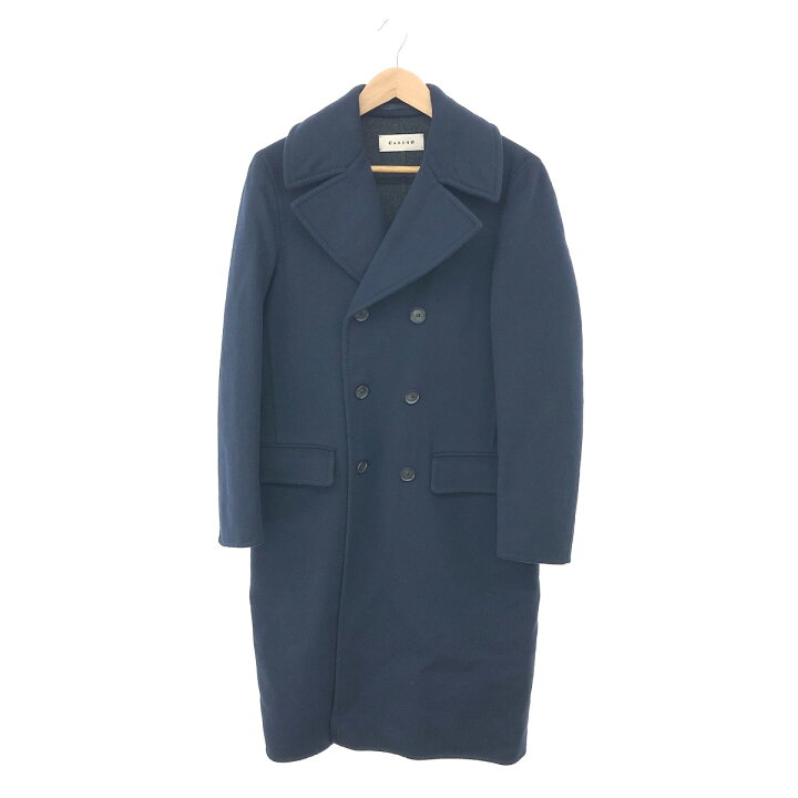 楽天市場】caruso カルーゾ チェスターコート サイズ:44 ネイビー  