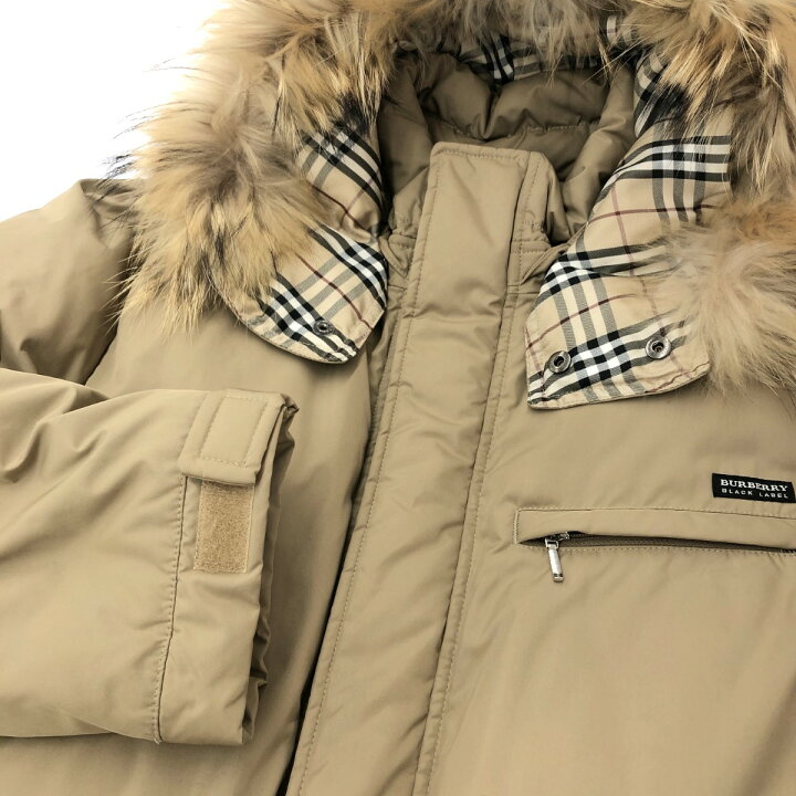 楽天市場】BURBERRY バーバリーブラックレーベル ダウンジャケット 