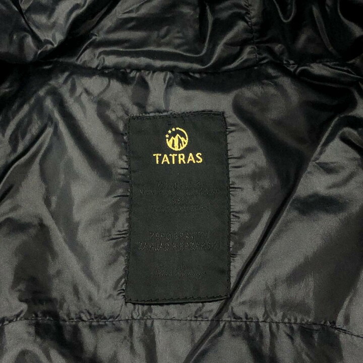 楽天市場】TATRAS タトラス ダウンジャケット サイズ:01 ブラック 