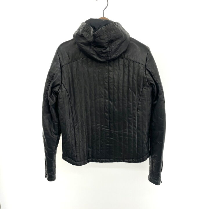 楽天市場】NUMERODUE ヌメロデュエ レザー中綿 ジャケット 3 ブラック 