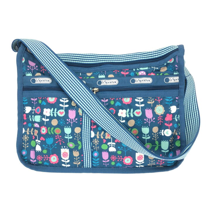 楽天市場】LeSportsac レスポートサック ショルダーバッグ 美品 ブルー  