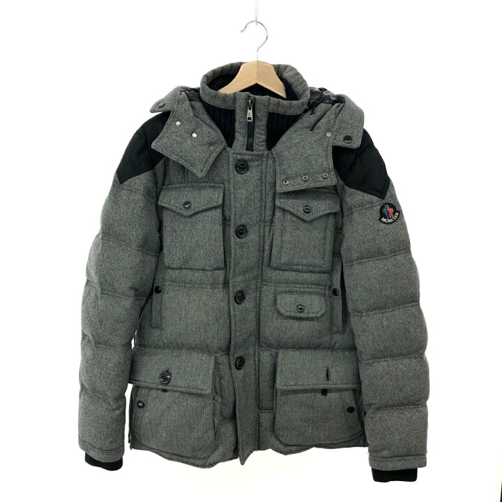楽天市場】MONCLER モンクレール ダウンジャケット サイズ:3 グレー 