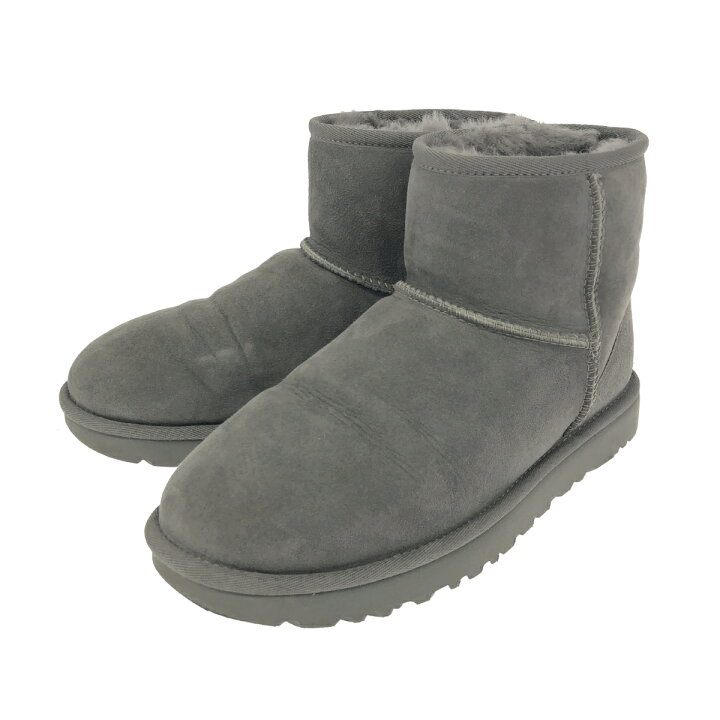 楽天市場】UGG アグ ムートンブーツ 25cm グレー レディース 靴 