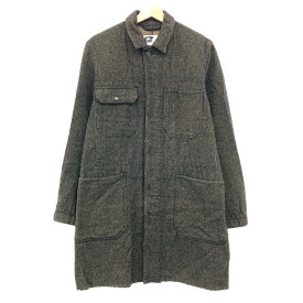 ENGINEERED GARMENTS エンジニアドガーメンツ ツイードコート サイズ:S ブラウン メンズ アウター 【中古】
