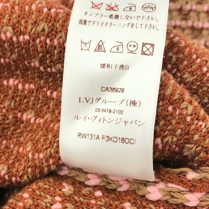 楽天市場】LOUIS VUITTON ルイヴィトン ノースリーブニットワンピース  