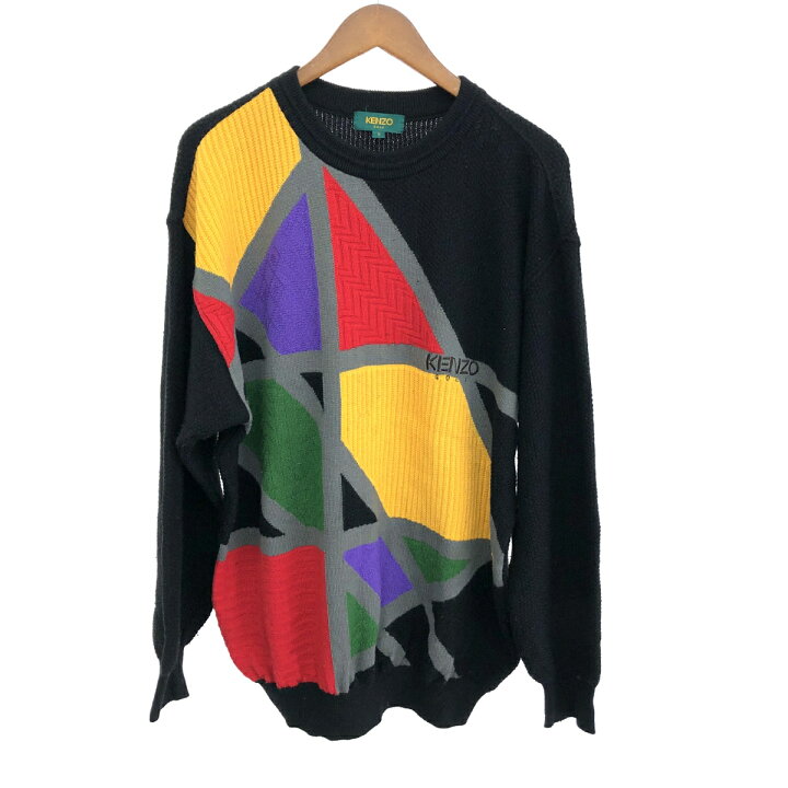 楽天市場】KENZO ケンゾー ニット サイズ:5 マルチカラー メンズ  