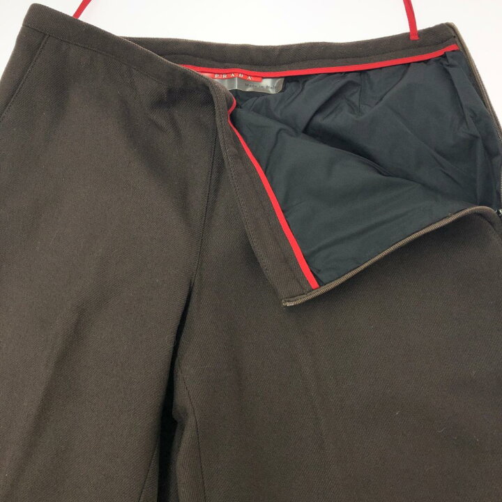 楽天市場】PRADA SPORTS プラダスポーツ ウールテーパード パンツ  