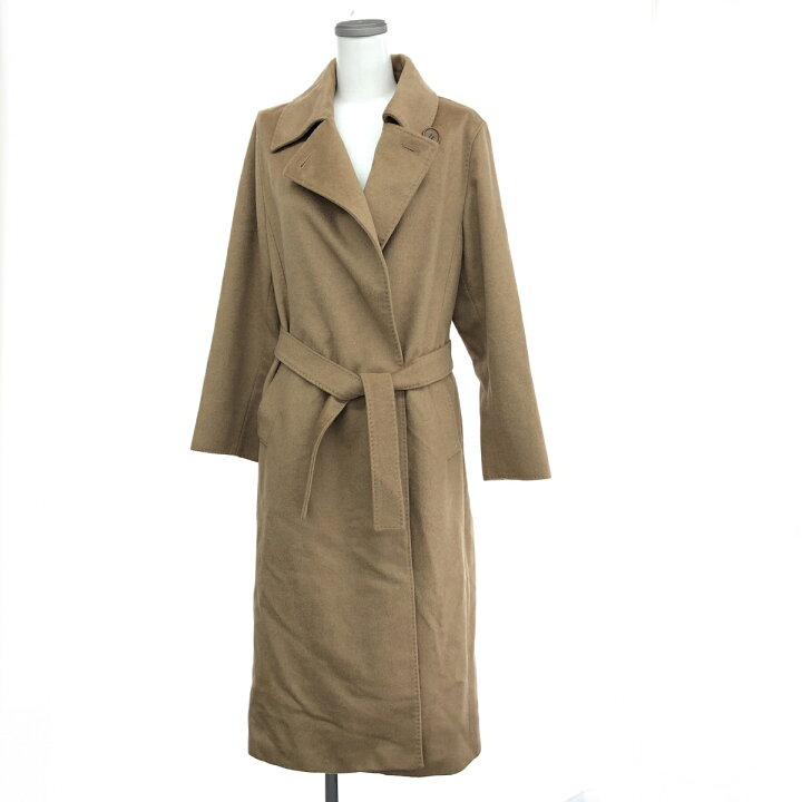 楽天市場】MAX MARA マックスマーラ ベルテッドロング コート 良好 