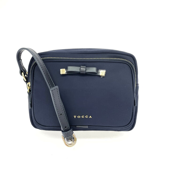 楽天市場】TOCCA トッカ ショルダーバッグ 良好 ネイビー ナイロン 