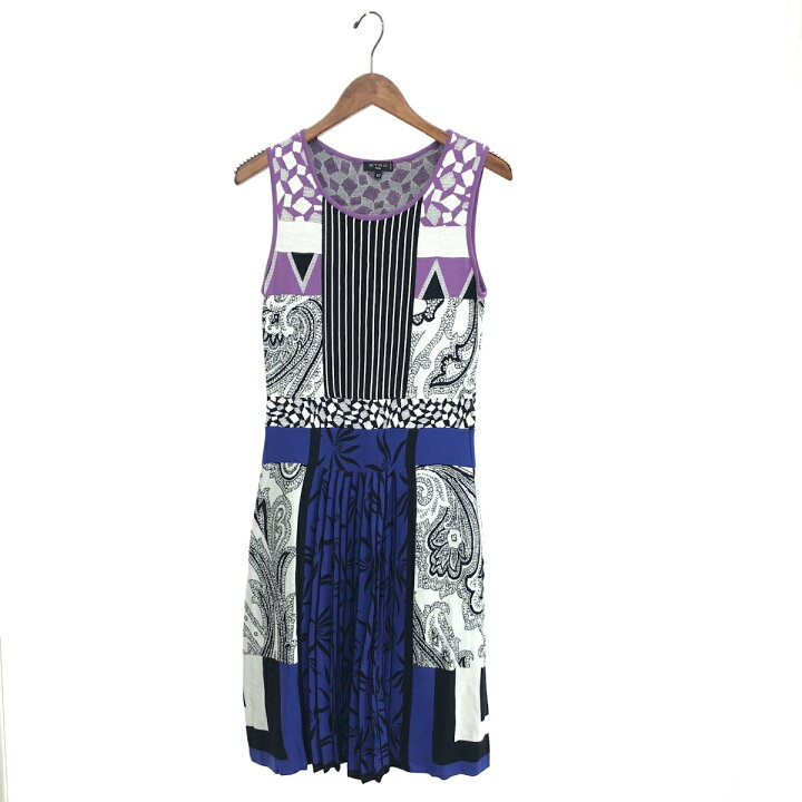 楽天市場】ETRO エトロ ノースリーブニット ワンピース 良好 サイズ:42  