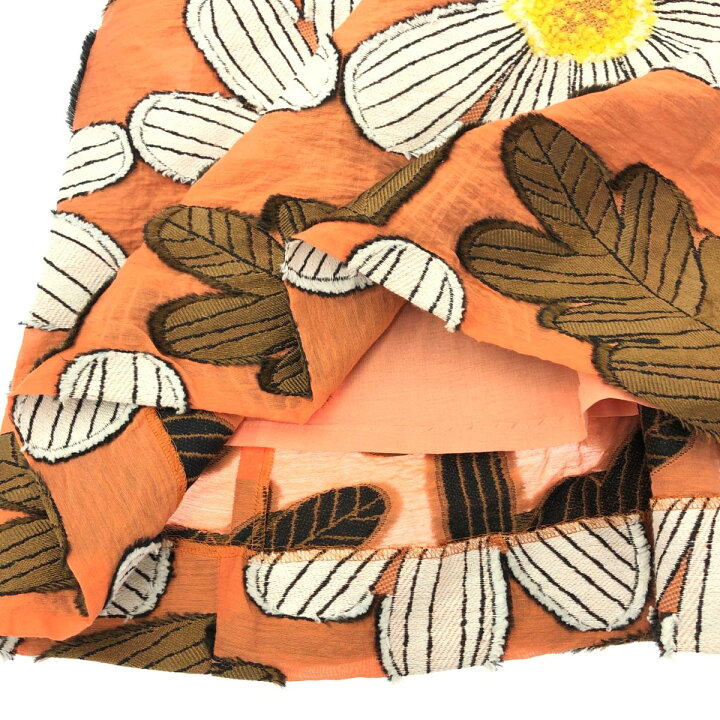 楽天市場】peu pres プープレ フレア 花柄刺繍 マーガレットジャガード  