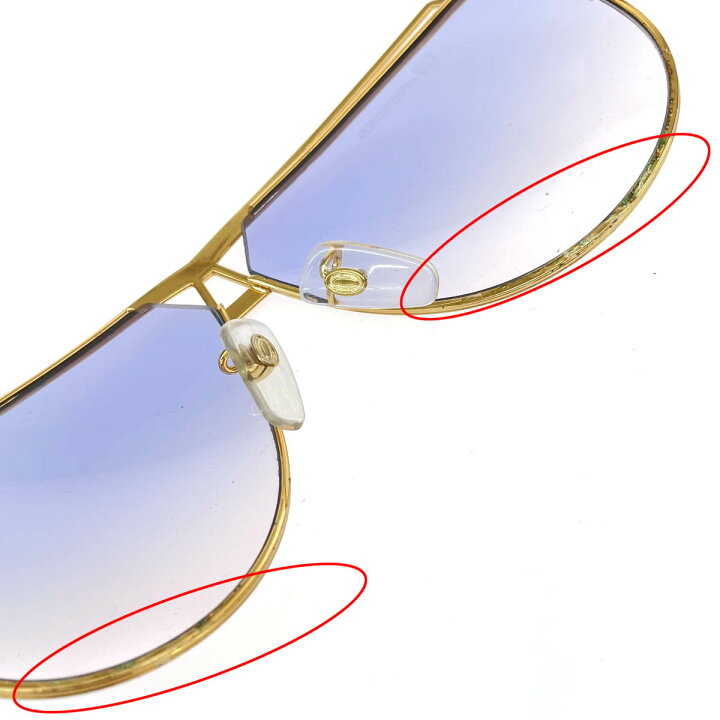 楽天市場】CAZAL カザール サングラス 954 ゴールドカラー レディース 