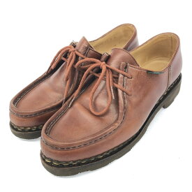 PARABOOT パラブーツ チロリアン シューズ 4 ブラウン レザー ミカエル マロン レディース 靴 シューズ shoes 【中古】