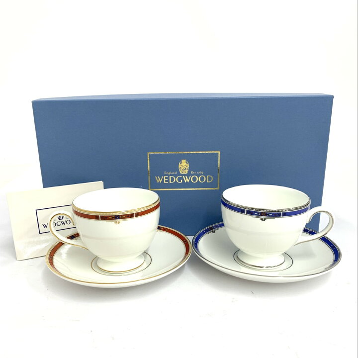楽天市場】Wedgwood ウェッジウッド コロラド カップ＆ソーサー 2客 