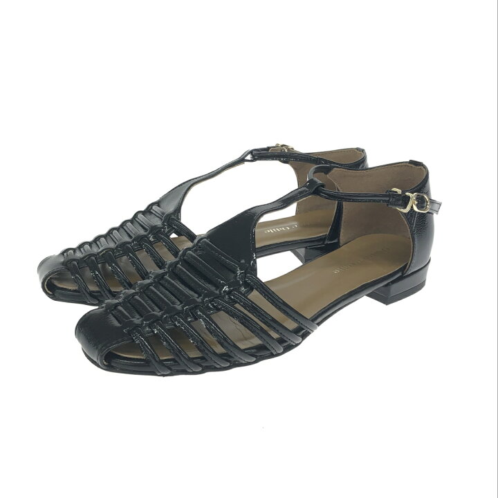 odette e odile オデットエオディール グルカ サンダル 良好 表記サイズ 23 ブラック レディース 靴 シューズ shoes 中古 リサイクル ティファナ