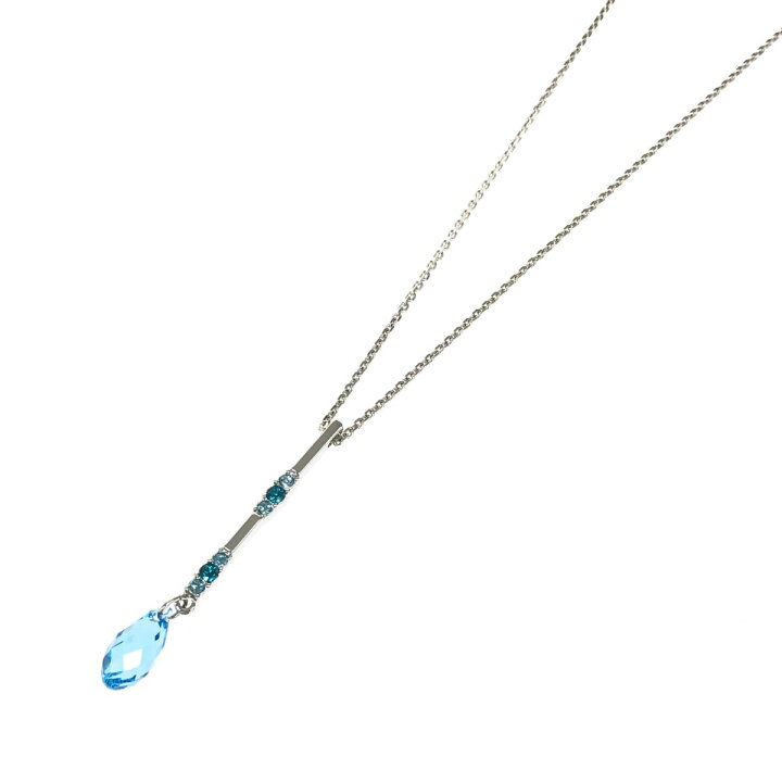 楽天市場】SWAROVSKI スワロフスキー ネックレス 美品 828024 シルバー 