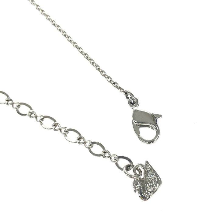楽天市場】SWAROVSKI スワロフスキー ネックレス 美品 828024 シルバー 