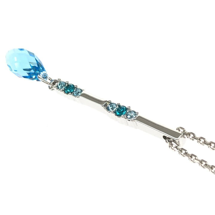 楽天市場】SWAROVSKI スワロフスキー ネックレス 美品 828024 シルバー 