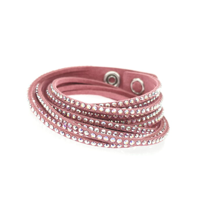 楽天市場】SWAROVSKI スワロフスキー ブレスレット ピンク クリスタル 
