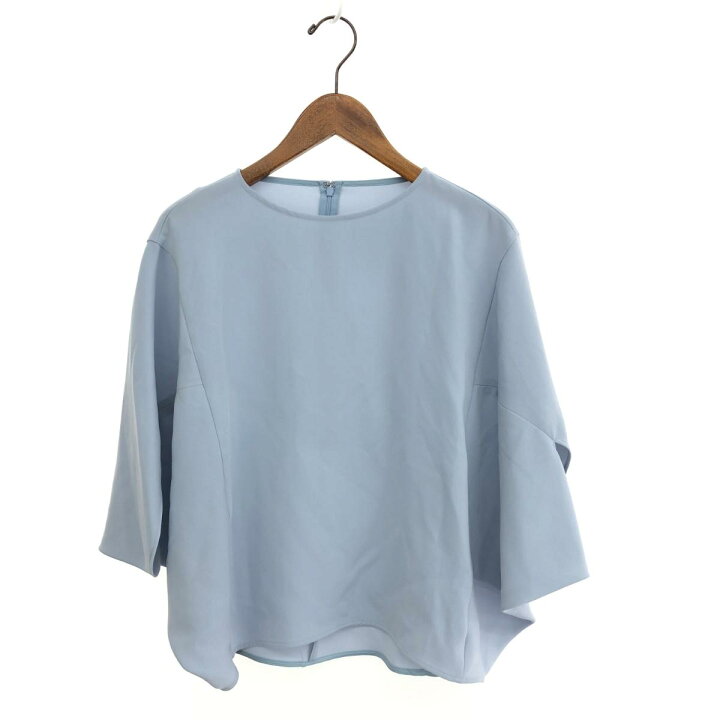 新品》SOEJU/ソージュ ライトクロスコクーンシルエットブラウス WHITE 