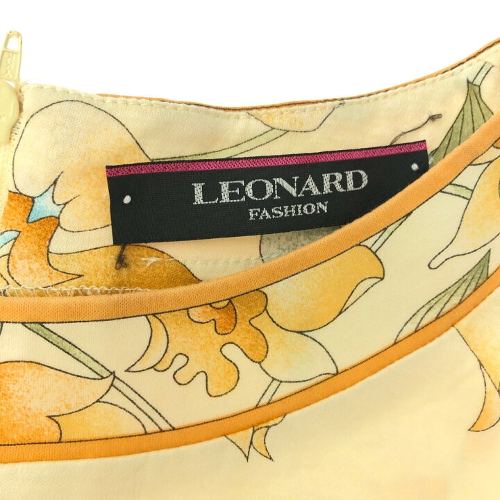 楽天市場】LEONARD レオナール カットソー Tシャツ サイズ:42 イエロー 