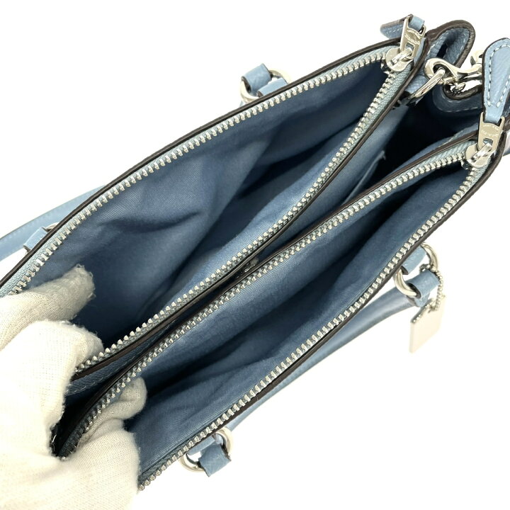 楽天市場】COACH コーチ 2WAYハンドバッグ 2WAYバッグ F44962 ブルー  