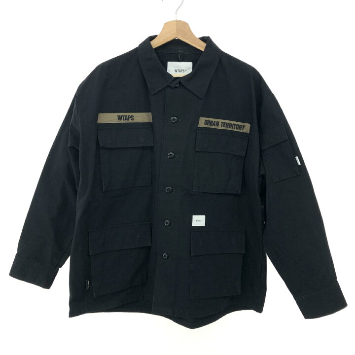 楽天市場】WTAPS ダブルタップス 長袖 シャツ サイズ:2 202WVDT-SHM01  