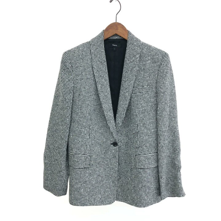 セオリー Theory 23AW Pattern Tweed Square DB JKT ツイード  