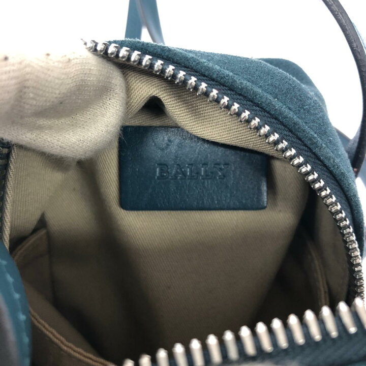 楽天市場】BALLY バリー KORA ショルダーバッグ ブルー スエード  