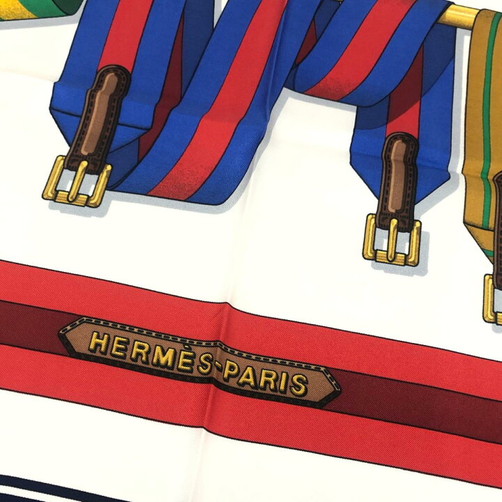 楽天市場】HERMES エルメス スカーフ カレ90/J 