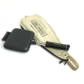 Ballistics×ジェリーマルケス バリスティクス ホットサンドメーカー 美品 ジェリー鵜飼 アウトドア キャンプ ブラック 【中古】