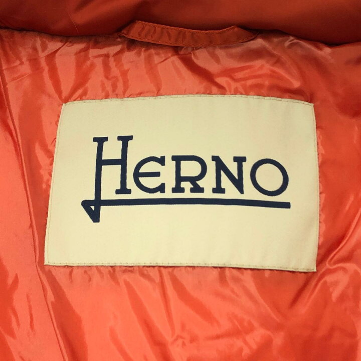 楽天市場】HERNO ヘルノ ダウンジャケット サイズ:42 ファー付 ダウン 