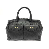 HANAE MORI ostrich handbag〈レトロヴィンテージ ハナエモリ 