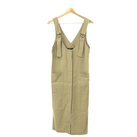 Spick&Span スピック&スパン ジャンパースカート サイズ:36 ロング丈 コットン100％ ベージュ レディース【中古】