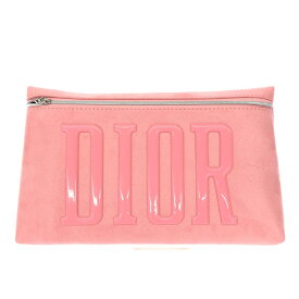 Christian Dior クリスチャンディオール ポーチ/クラッチバッグ 未使用品 ノベルティ ピンク レディース【中古】